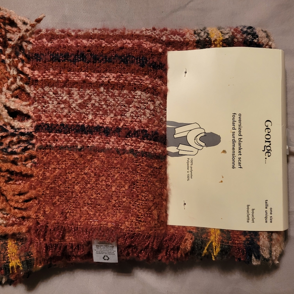 George oversized blanket Scarf